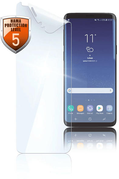 HAMA Crystal Clear Schutzfolie (Samsung Galaxy S9)