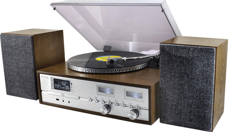 SOUNDMASTER PL880 RETRO Musikcenter (Holzfurnier Eiche)