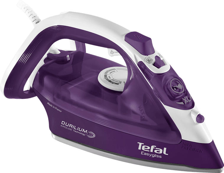 TEFAL FV3970 Easygliss Dampfbügeleisen (2400 Watt, Durilium AirGlide)