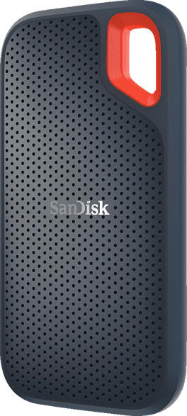 SANDISK Extreme® Portable SSD, 250 GB SSD, 2.5 Zoll, extern, Grau