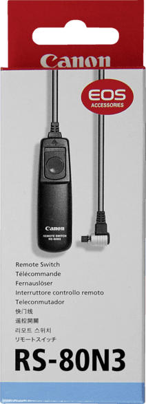 CANON RS 80 N 3 Fernauslöser, Schwarz