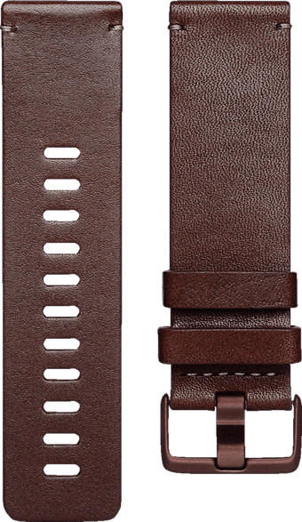 FITBIT FB166LBDBL, Ersatz-/Wechselarmband, Fitbit, Versa, Cognac