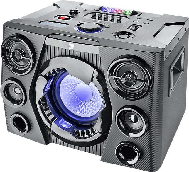 DUAL DSBX 110 Mobiles Soundsystem Schwarz