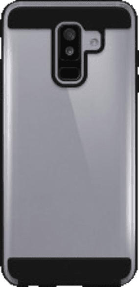 BLACK ROCK Cover Air Protect , Backcover, Samsung, Galaxy A6+ (2018), Kunststoff, Schwarz
