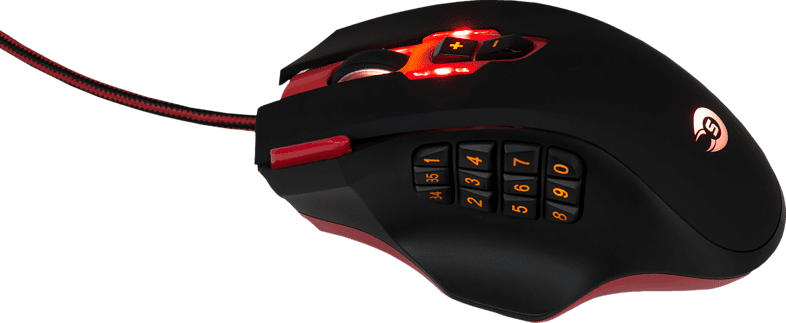 HYRICAN ST-GM975 STRIKER Gaming Maus, Schwarz