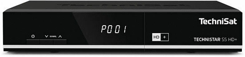 TECHNISAT TECHNISTAR S5 HD+ HDTV-DigitalSat-Receiver (HDTV, PVR-Funktion, HD+ Karte inklusive, DVB-S, DVB-S2, Schwarz)
