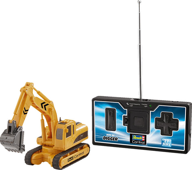 REVELL Mini Digger R/C Spielzeugfahrzeug, Mehrfarbig