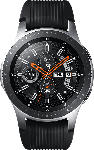 MediaMarkt SAMSUNG  Galaxy Watch 46 mm Bluetooth Smartwatch Edelstahl, Silikon, S, L, Silber