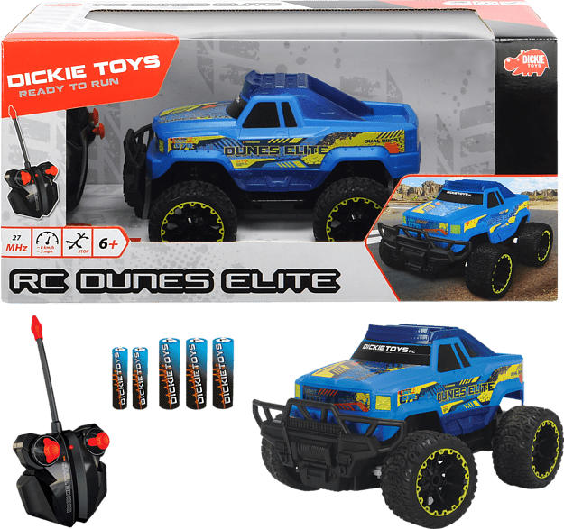 DICKIE TOYS RC Fahrzeug Dunes Elite. RTR RC Fahrzeug, Blau/Gelb