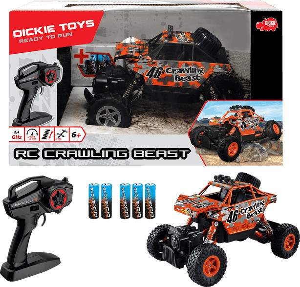 DICKIE TOYS RC Fahrzeug Crawling Beast RC Fahrzeug, Mehrfarbig