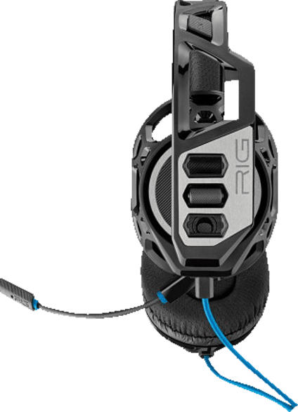 NACON RIG 300HS Kopfhörer, Schwarz/Grau/Blau