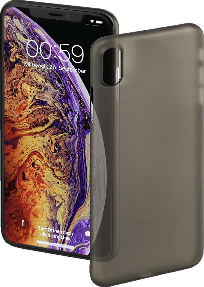 HAMA Ultra Slim , Backcover, Apple, iPhone XS Max, Kunststoff, Schwarz