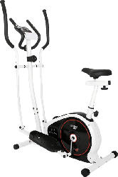 CHRISTOPEIT CT 4 - 2 in 1 Crosstrainer, Weiß/Schwarz