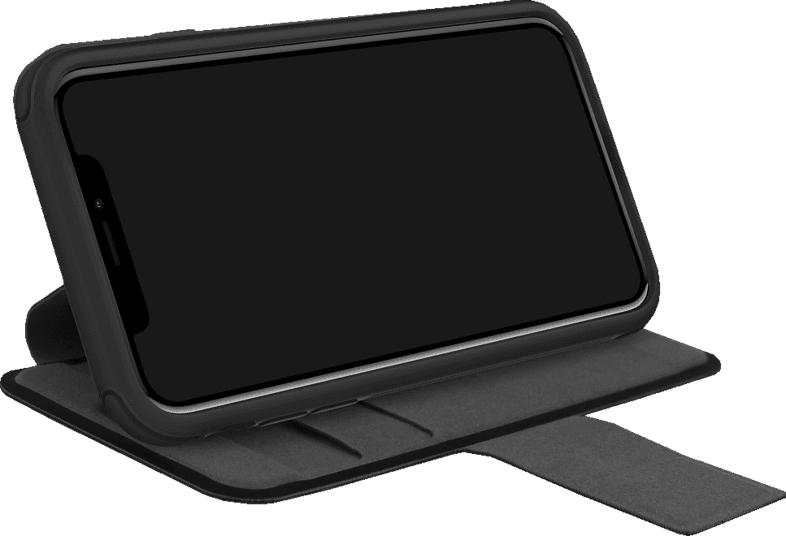 BLACK ROCK Robust , Bookcover, Apple, iPhone X, iPhone XS, Kunststoff, Schwarz