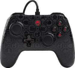 POWER A Switch Wired Controller Shadow Bowser Controller, Schwarz