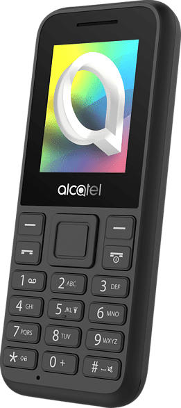 ALCATEL 1066D Schwarz, Handy