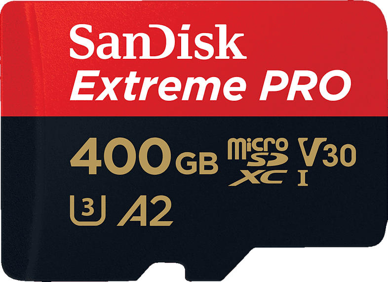 SANDISK Extreme® PRO, Micro-SDXC Speicherkarte, 400 GB, 170 Mbit/s