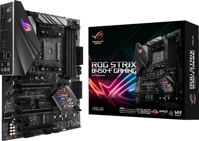 ASUS ROG STRIX B450-F Gaming Mainboard Schwarz