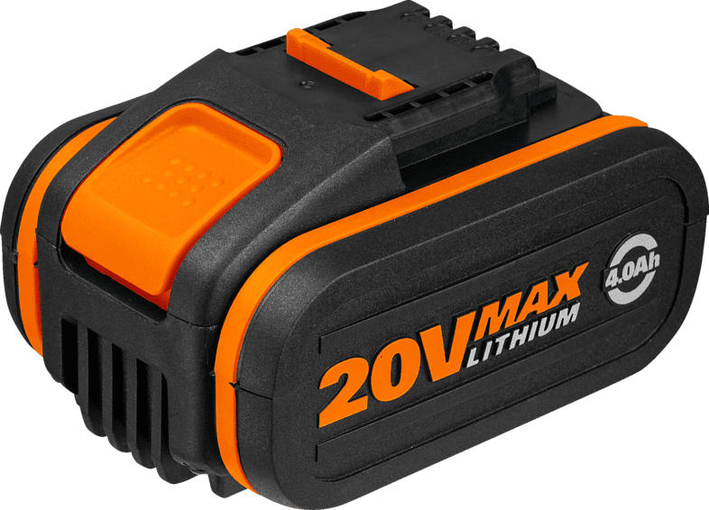 WORX WA3553 Akku 20V / 4000mAh Akku, Orange/Schwarz