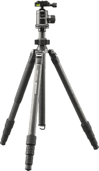 CULLMANN CARVAO 825MC Dreibein Stativ, Schwarz, Höhe offen bis 156 cm