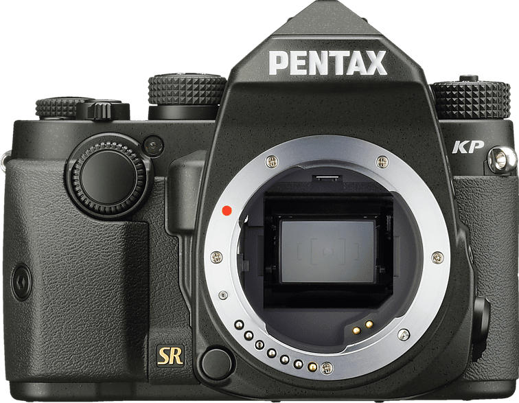 PENTAX 16017 KP Spiegelreflexkamera, 24.2 Megapixel, Full HD, HD, WLAN, Schwarz