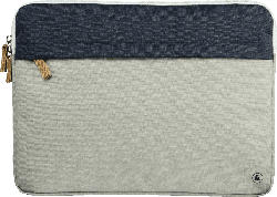 HAMA Florenz Notebooktasche, Sleeve, Hellgrau/Marineblau