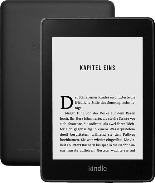 KINDLE PAPERWHITE - jetzt wasserfest - 32GB (mit Spezialangeboten) 32 GB WLAN und USB eBook Reader Schwarz