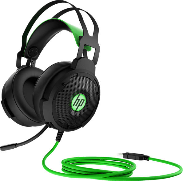 HP Pavilion Gaming 600 Gaming Headset Schwarz/Grün
