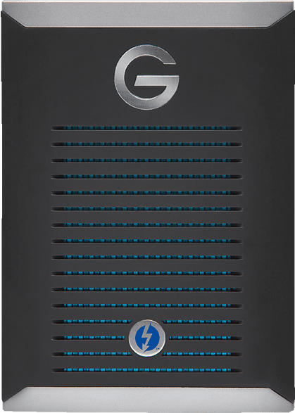 G-TECHNOLOGY G-DRIVE™ mit Thunderbolt™ 3, 1 TB SSD, 2.5 Zoll, extern, Schwarz