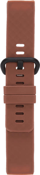 V-DESIGN VUB 013, Ersatzarmband, Fitbit, Charge 3, Braun