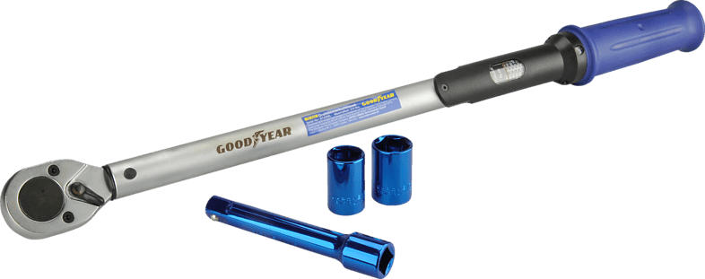 GOODYEAR 75522 Drehmomentschlüssel, Blau/Gelb