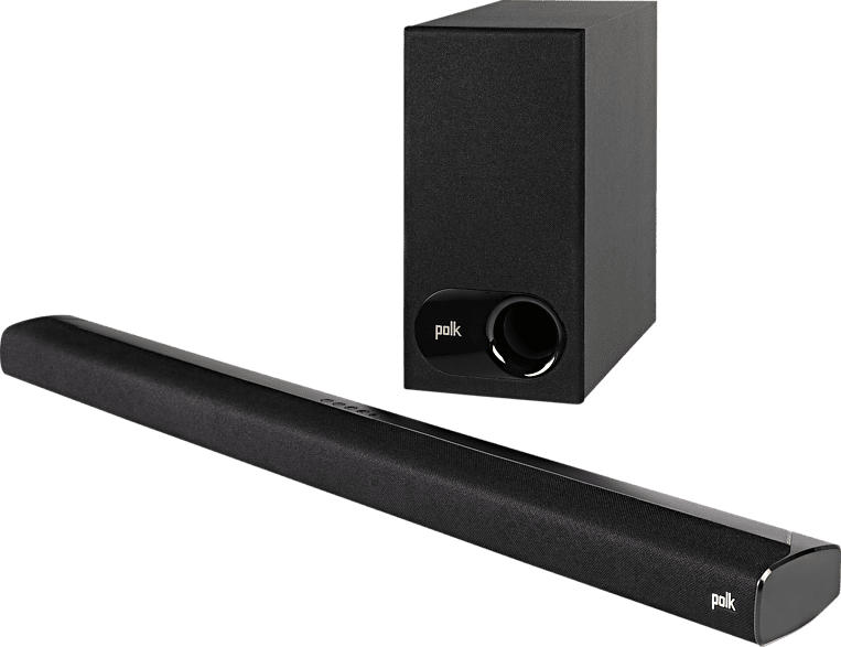 POLK AUDIO Signa S2 Soundbar (2x (32 x 112 mm) ovale Breitbandtreiber, 2x 25 mm Hochtöner, Schwarz)