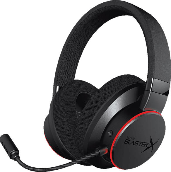 CREATIVE Sound BlasterX H6 Gaming Headset Schwarz