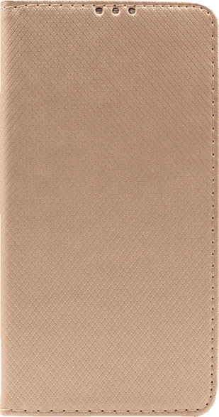 AGM 27639 Magnet , Bookcover, Huawei, P Smart (2019), Obermaterial Kunstleder, Thermoplastisches Polyurethan und Kunststoff, Gold