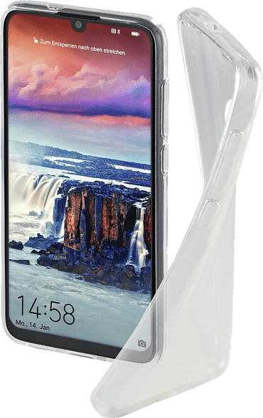 HAMA Crystal Clear , Backcover, Huawei, P Smart (2019), Thermoplastisches Polyurethan, Transparent