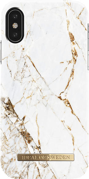 IDEAL OF SWEDEN Fashion , Backcover, Apple, iPhone X, iPhone XS, Kunstsftoff, Carrara Gold