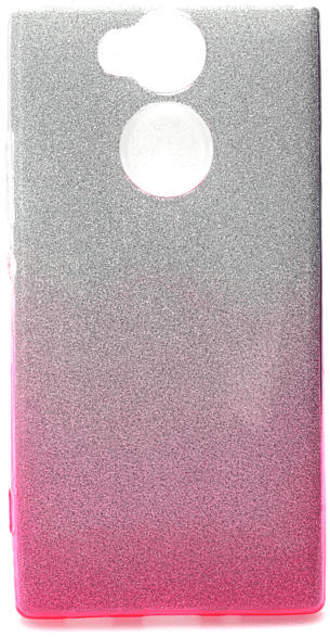 AGM 27777 Slope Backcover Sony Xperia XA2 Polycarbonat, Thermoplastisches Polyurethan Pink/Silber