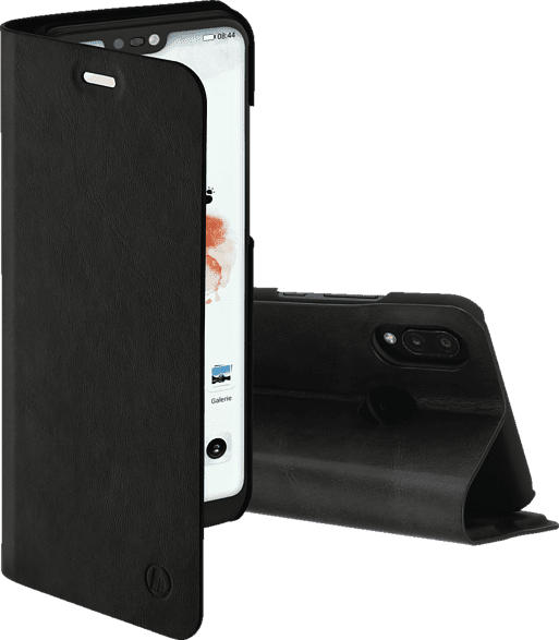 HAMA Guard Pro , Bookcover, Huawei, P20 Lite, Kunstleder, Schwarz