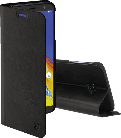 HAMA Guard Pro , Bookcover, Samsung, Galaxy J4+, Kunstleder, Schwarz