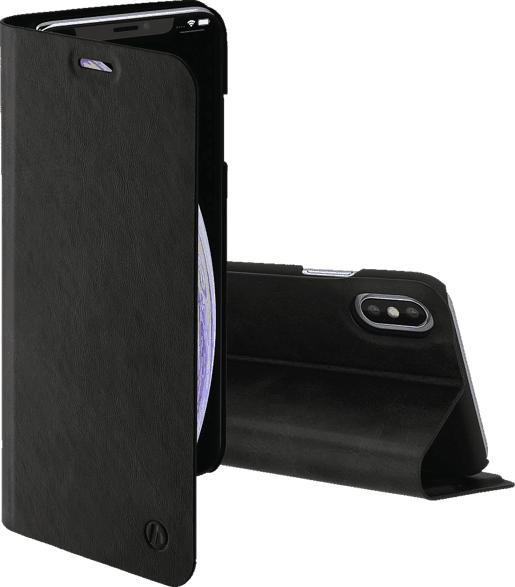 HAMA Guard Pro , Bookcover, Apple, iPhone XS Max, Kunstleder, Schwarz