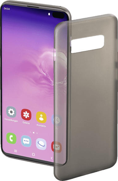 HAMA Ultra Slim , Backcover, Samsung, Galaxy S10+, Kunststoff, Schwarz