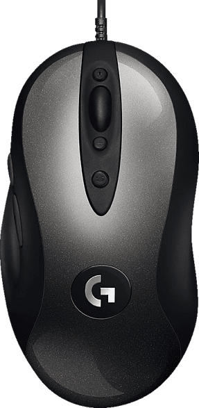 LOGITECH MX 518 Gaming Maus, Grau/Schwarz