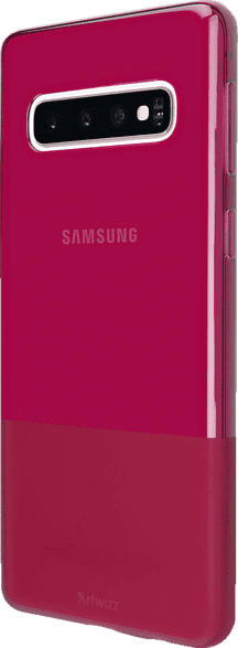 ARTWIZZ NextSkin , Backcover, Samsung, Galaxy S10, Thermoplastisches Polyurethan, Berry