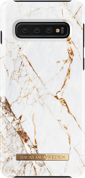 IDEAL OF SWEDEN Fashion , Backcover, Samsung, Galaxy S10, Kunstsftoff, Carrara Gold