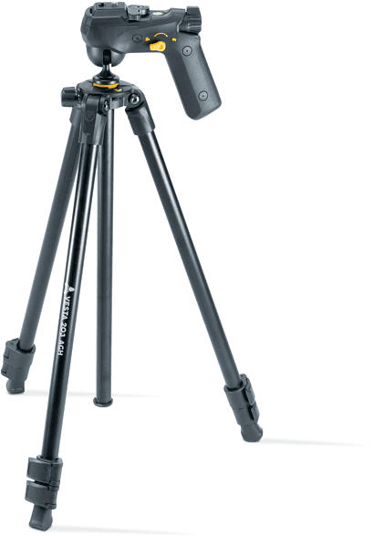 VANGUARD VESTA 203 AGH Stativ Dreibein Fotostativ, Schwarz, Höhe offen bis 1225 mm