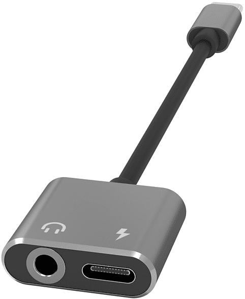 TERRATEC CONNECT C100, Adapter, Silber