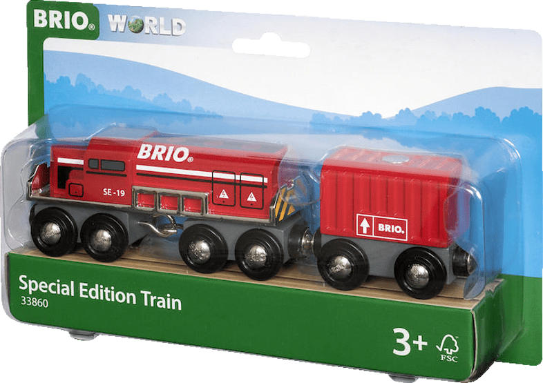 BRIO Frachtzug Special Edition Train 2019 Eisenbahn, Rot