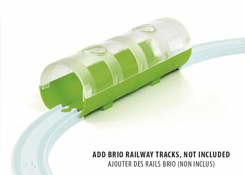 BRIO Tunnel Box Frachtzug Eisenbahn, Mehrfarbig