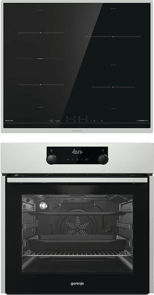GORENJE PROFISET BOP B N, Einbaubackofenset (Induktionskochfeld, A+, 63 l)