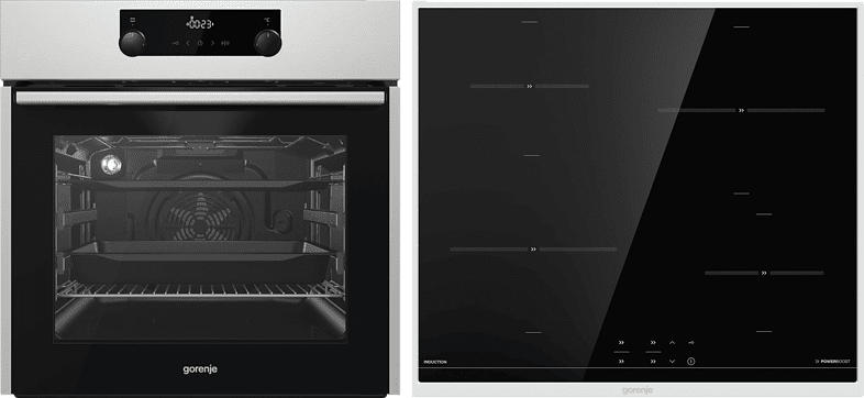 GORENJE PROFISET BO UL I N, Einbaubackofenset (Induktionskochfeld, A, 71 l)